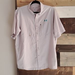 NWOT Men's under armour button down